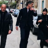 Ο Κώστας Μπακογιάννης με τον Σπύρο Γιαννάτο