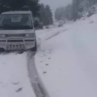 Χιόνια στο Καταφύγιο Κισσάβου