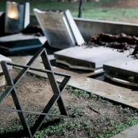 βεβηλωση εβραικου μνημειου