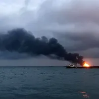 fire ship kerch