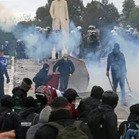 Επεισόδια στη Βουλή στο συλλαλητήριο για τη Μακεδονία