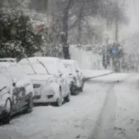 Χιόνια και στην Αθήνα