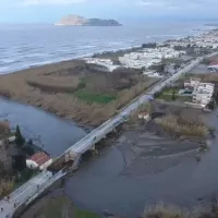 Εικόνες καταστροφής στην Κρήτη
