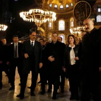 Αλέξης Τσίπρας στην Αγιά Σοφιά 