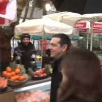 Ο Αλέξης Τσίπρας στην Αγία Σοφία