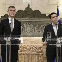 Αλέξης Τσίπρας και Γενς Στόλτενμπεργκ