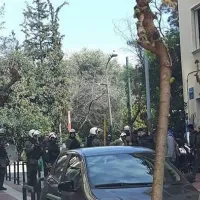 ΜΑΤ στον περιβάλλοντα χώρο της ΑΣΟΕΕ