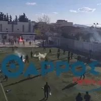 Άγρια επεισόδια από χούλιγκαν της Καλαμάτας