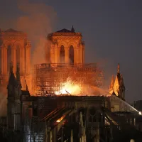 notre dam flames