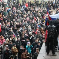 Φιλορωσική κινητοποίηση στην ανατολική Ουκρανία