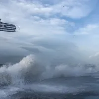 άνεμος σημαία θάλασσα