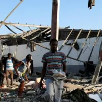 immigrants bombing tripoli
