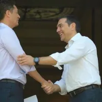 Αλέξης Τσίπρας και Αντώνης Σρόιτερ 