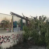 Σφοδρή κακοκαιρία στη Χαλκιδική