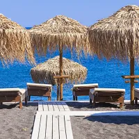 ξαπλωστρες beach bar