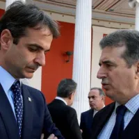 Κυριάκος Μητσοτάκης και Μιχάλης Χρυσοχοΐδης
