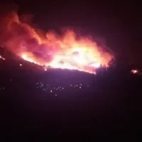 πυρκαγιά στον υμηττό
