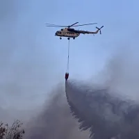 φωτια ελικόπτερο