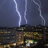 καταιγίδα αθήνα βροχές
