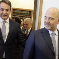 Συνάντηση Μητσοτάκη-Μοσκοβισί