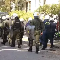 ΜΑΤ στην Ευελπίδων