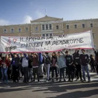Διαμαρτυρία για τα μουσικά σχολεία