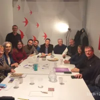 Συνάντηση γνωριμίας της Ένωσης Διευθυντών/ντριών με τη βουλευτή του ΜέΡΑ25, Σοφία Σακοράφα