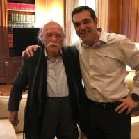 Αλέξης Τσίπρας και Μανώλης Γλέζος