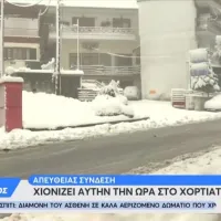 Χιόνια στον Χορτιάτη