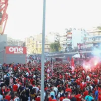 Συνωστισμός στο στάδιο Καραϊσκάκη