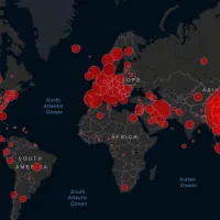 covid world map