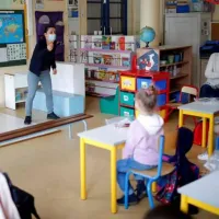 σχολείο μαθητές κορονοιος