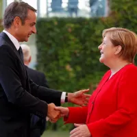 mitsotakis merkel