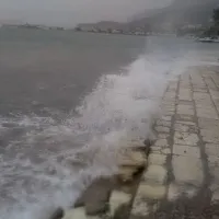 καιρός, βροχή, κύμα, θάλασσα