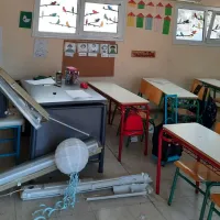 Προκάτ αίθουσα στη Λυκόβρυση