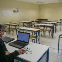 καθηγητές τηλεκπαίδευση τάξη