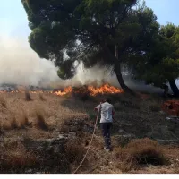Φωτιά στην Κερατέα
