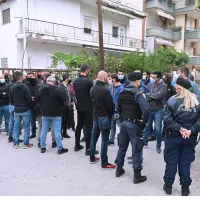 Αστυνομικοί στο ΕΠΑΛ Σταυρούπολης