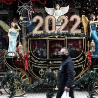 2022, γιορτή, νέος χρόνος, αγγελούδια, άμαξα, στολίδια, γιορτή, στολισμός