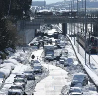 Εγκλωβισμένοι οδηγοί στην Αττική Οδό