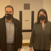 Συνάντηση δημάρχου Φλώρινας με τη Νίκη Κεραμέως