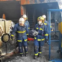 Φωτιά σε πλοίο στην Κέρκυρα