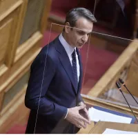 Κυριάκος Μητσοτάκης στη Βουλή