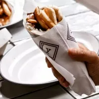 τυλιχτό, σουβλάκι, φαγητό