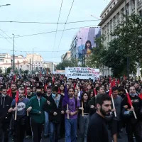 φοιτητικό συλλαλητήριο Προπύλαια