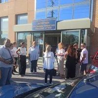 Διαμαρτυρία γονέων μαθητών του 2ου Δημοτικού Σχολείου Μαρκόπουλου