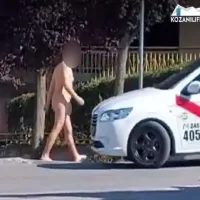 Γυμνός φοιτητής στην Κοζάνη