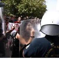 Αστυνομική βία κατά των φοιτητών