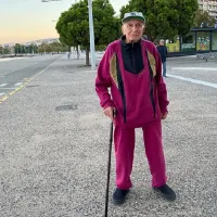 Ο γηραιότερος περιπατητής στη Θεσσαλονίκη