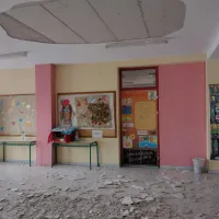 πτώση σοβάδων στα συστεγαζόμενα 26ο και 29ο Δημοτικά Σχολεία Αχαρνών
